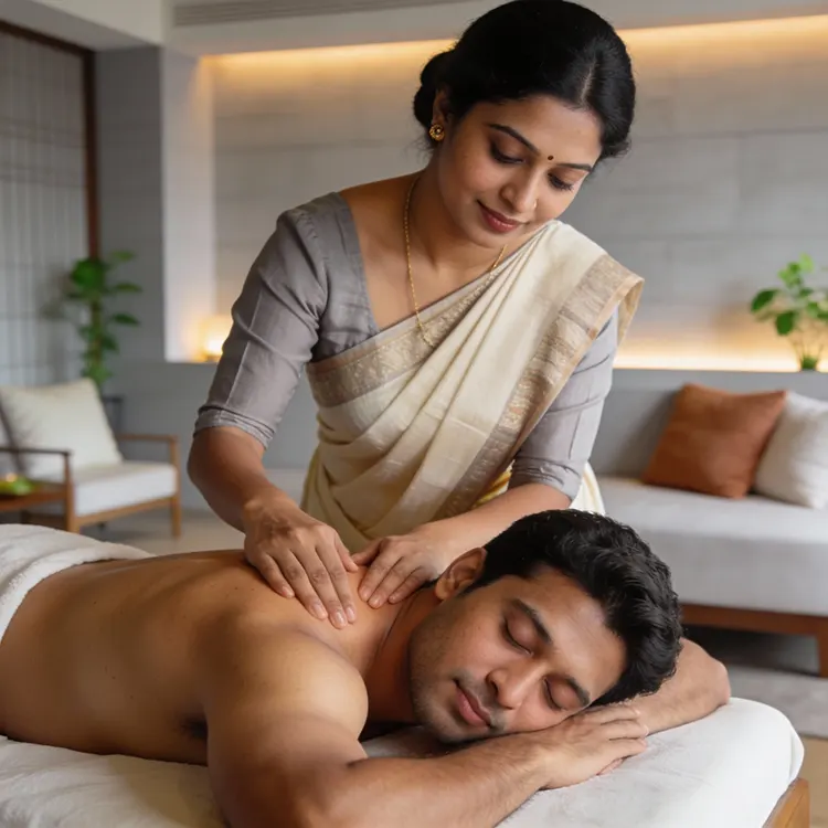 Kerala Massage Experience at Muskaan Spa​
